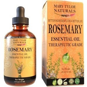 Pure Rosemary Essential Oil for Aromatherapy, 4 oz