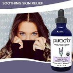 Organic Lavender Essential Oil - 4oz Glass Dropper