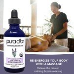 Organic Lavender Essential Oil - 4oz Glass Dropper