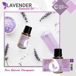 Organic Lavender Essential Oil for Aromatherapy - 15ml