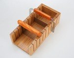 Wooden Soap Mold with Wavy and Straight Cutter Set