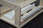 12-Wire Wooden Loaf Soap Cutter in Beige