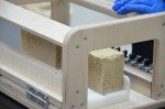12-Wire Wooden Loaf Soap Cutter in Beige