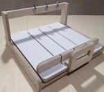 Beige Multi Loaf Soap Cutter with 3 Wires