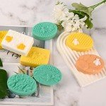 Bee Silicone Soap Molds - 2 Pack, 6 Cavity