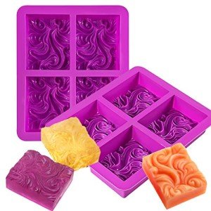 Ocean Wave Soap Mold - 2 Pack Silicone Molds