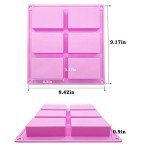 Silicone Soap Molds Set of 3 - Colorful Cavities