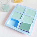 Silicone Soap Molds Set of 3 - Colorful Cavities