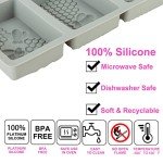 Bee Soap Silicone Molds Set - Pink & Gray