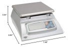 My Weight KD8000 Silver Kitchen Scale