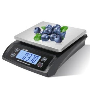 Stainless Steel Digital Kitchen Scale for Baking