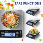 Stainless Steel Digital Kitchen Scale for Baking