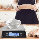 Stainless Steel Digital Kitchen Scale for Baking