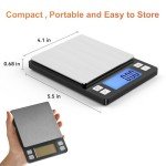 Rechargeable Digital Scale with Large Display