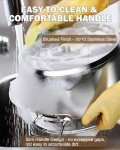 20 Quart Stainless Steel Stock Pot with Lid