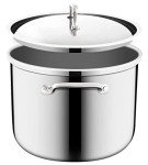Tri-Ply Stainless Steel Stockpot with Lid (12QT)