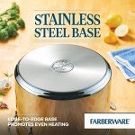 Handmade 16-Quart Stainless Steel Stock Pot with Lid
