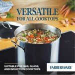 Handmade 16-Quart Stainless Steel Stock Pot with Lid