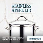 Handmade Silver Stainless Steel 12 Quart Pot