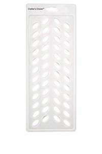 Silicone Lip Balm Tube Filling Tray - Oval