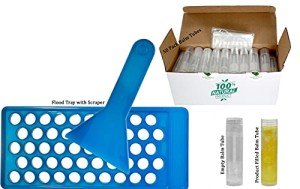 50 Lip Balm Tubes with Tray and Sleeves