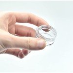 55 Pcs Mini Sample Containers with Lids and Labels