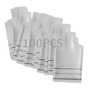 100 Disposable Travel Shampoo Sample Pouches