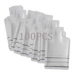 100 Disposable Travel Shampoo Sample Pouches