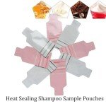 100 Disposable Travel Shampoo Sample Pouches