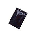 100 Black Metallic Mylar Foil Sealable Bags