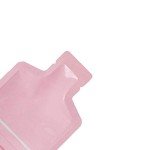 Glossy Pink Aluminum Mylar Sample Pouches - 100 Pack