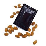 100 Black Metallic Mylar Foil Sealable Bags