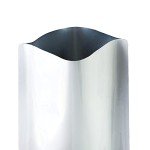White Bottle Shaped Heat Seal Pouches - 100 Pack