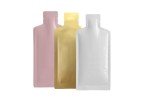 Cute Pink Bottle Shape Foil Pouch Pack