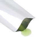 White Bottle Shaped Heat Seal Pouches - 100 Pack