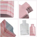 Travel-Friendly Shampoo Sample Pouches - White (50 Pack)
