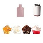 Cute Pink Bottle Shape Foil Pouch Pack