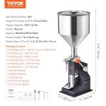 VEVOR A03 Manual Liquid Filling Machine