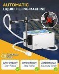 Automatic Liquid Filler for Bottles and Cosmetics