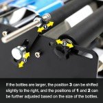 Manual Round Labeling Machine for Bottles