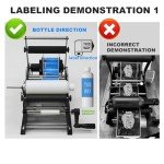 Handheld Label Applicator for Bottles and Jars