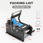 Handheld Label Applicator for Bottles and Jars