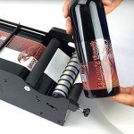 Manual Bottle Label Applicator for Crafts & Cosmetics