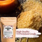 Pure Carnauba Wax Flakes for Skin & Wood