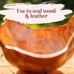 Pure Carnauba Wax Flakes for Skin & Wood