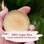 Pure Carnauba Wax Flakes for Skin & Wood