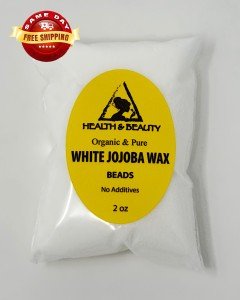 Organic Jojoba Wax White Beads - 2 oz