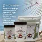 Organic Extra Virgin Coconut Oil - Unrefined, 1 Gallon