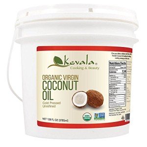 Organic Extra Virgin Cold Pressed Coconut Oil 128 oz
