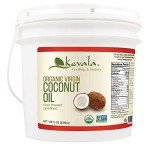 Organic Extra Virgin Cold Pressed Coconut Oil 128 oz